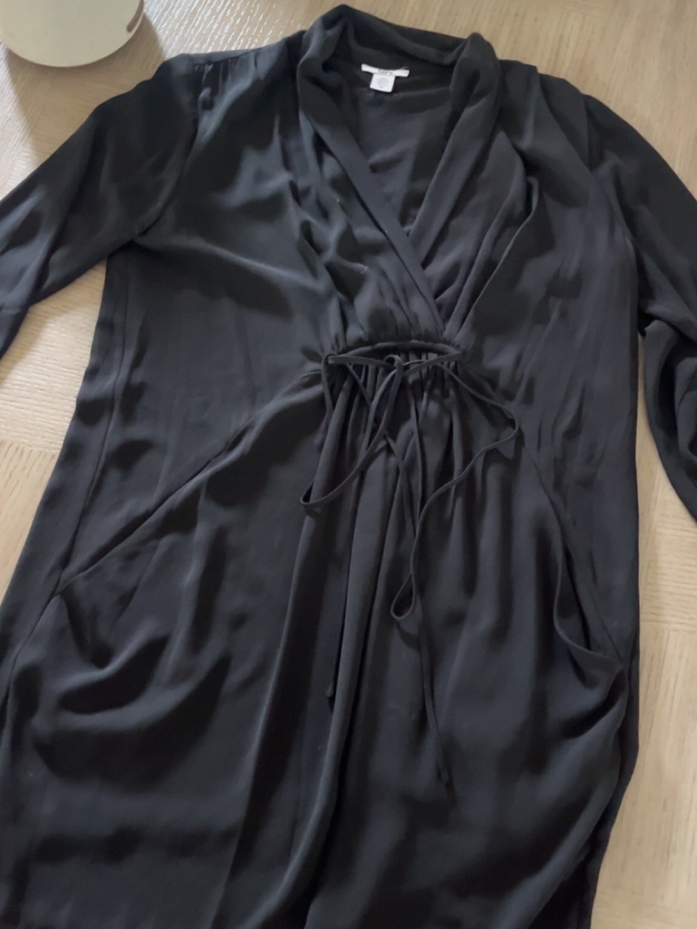 Black short dress